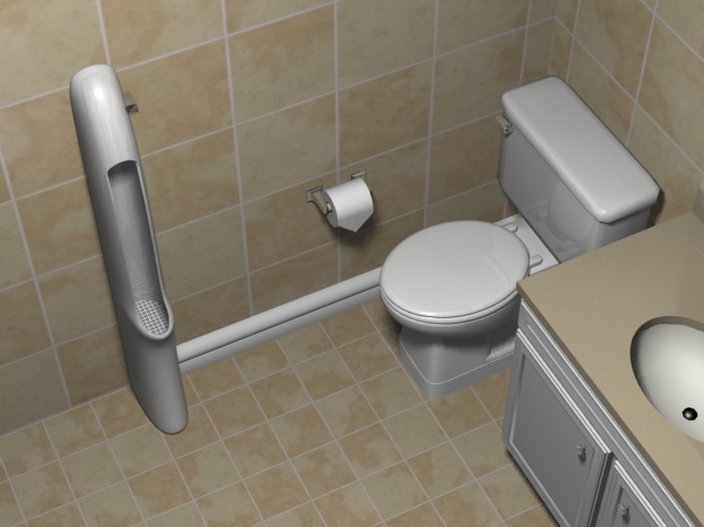 Installation Adjacent to Toilet